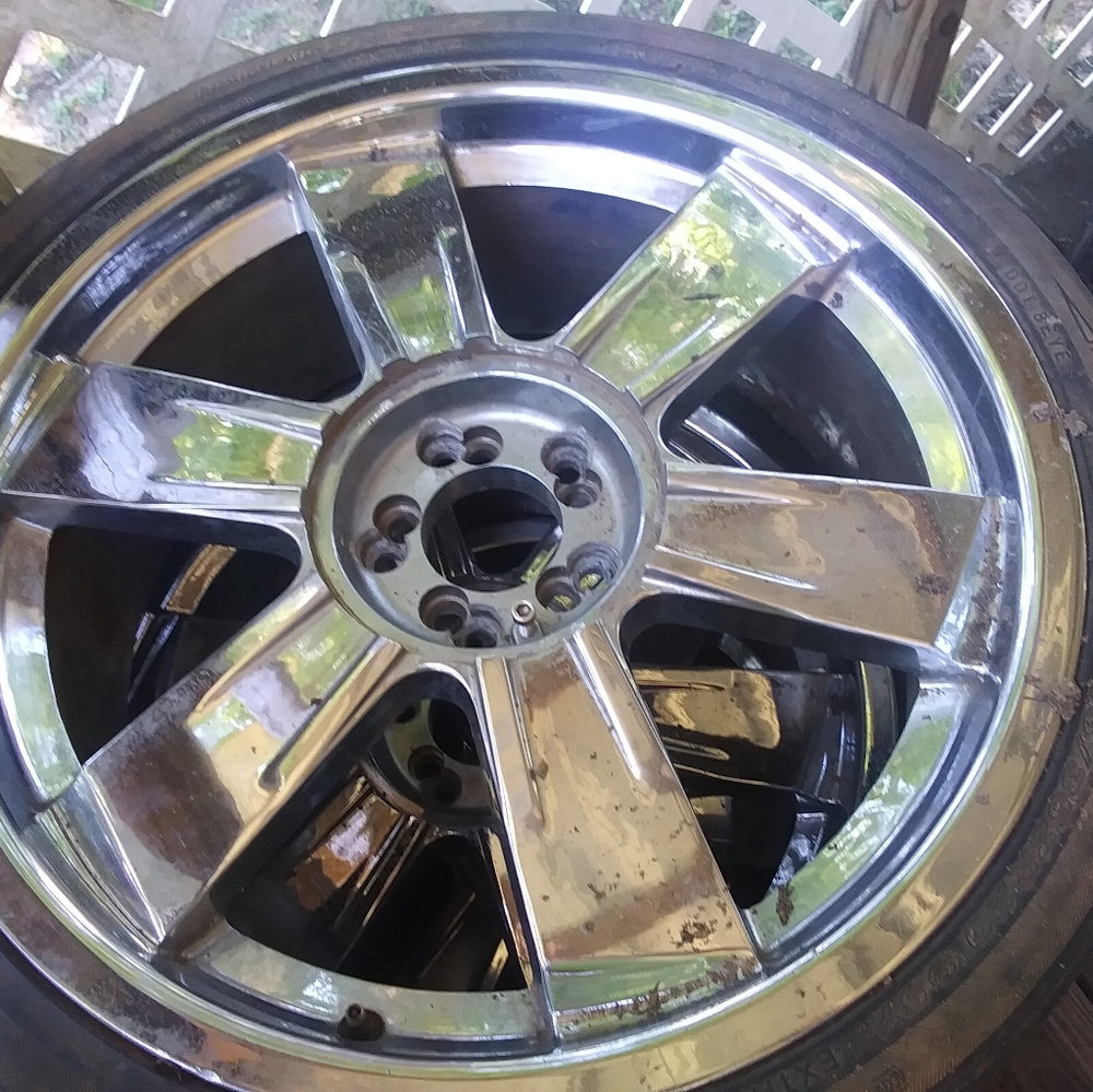 I have a set of 20inch rims nothing wrong with the
